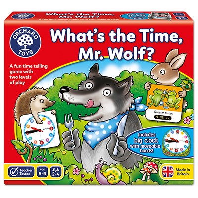 What's The Time Mr Wolf - Orchard Toys (£10.99)
